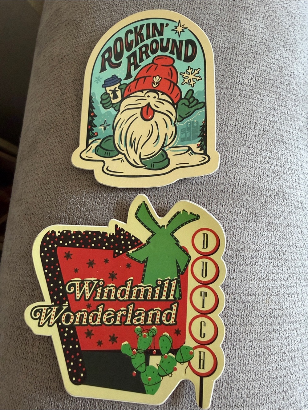 DutchBros Christmas Sticker Set